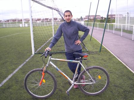moi et mon velo